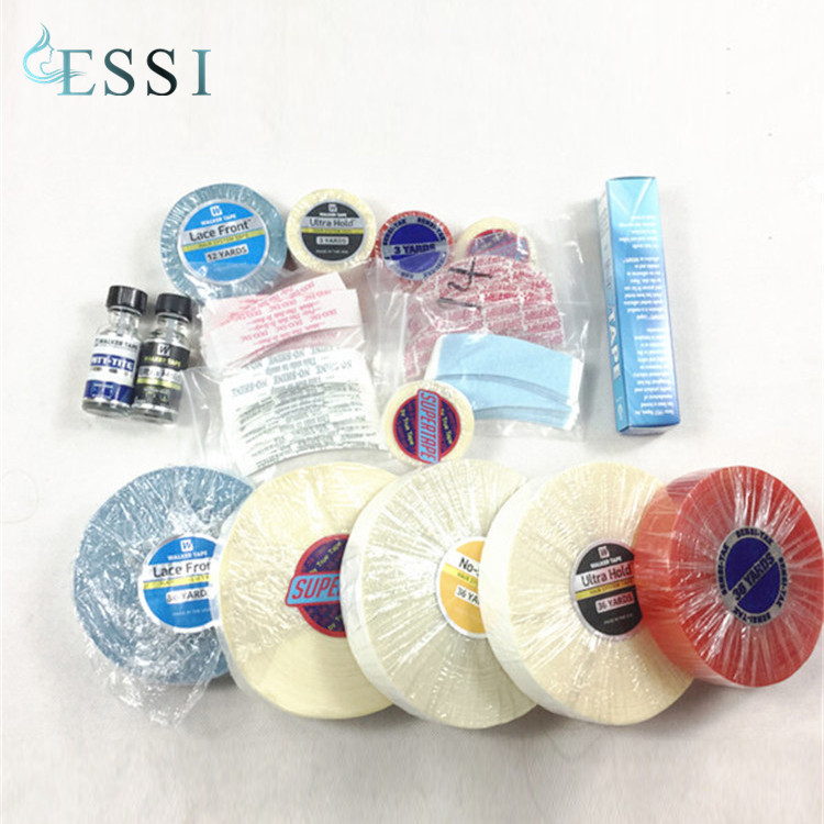 Supply a variety of Hair extensions accessories tools-glue tape micro beads pliers cotton wires color ring