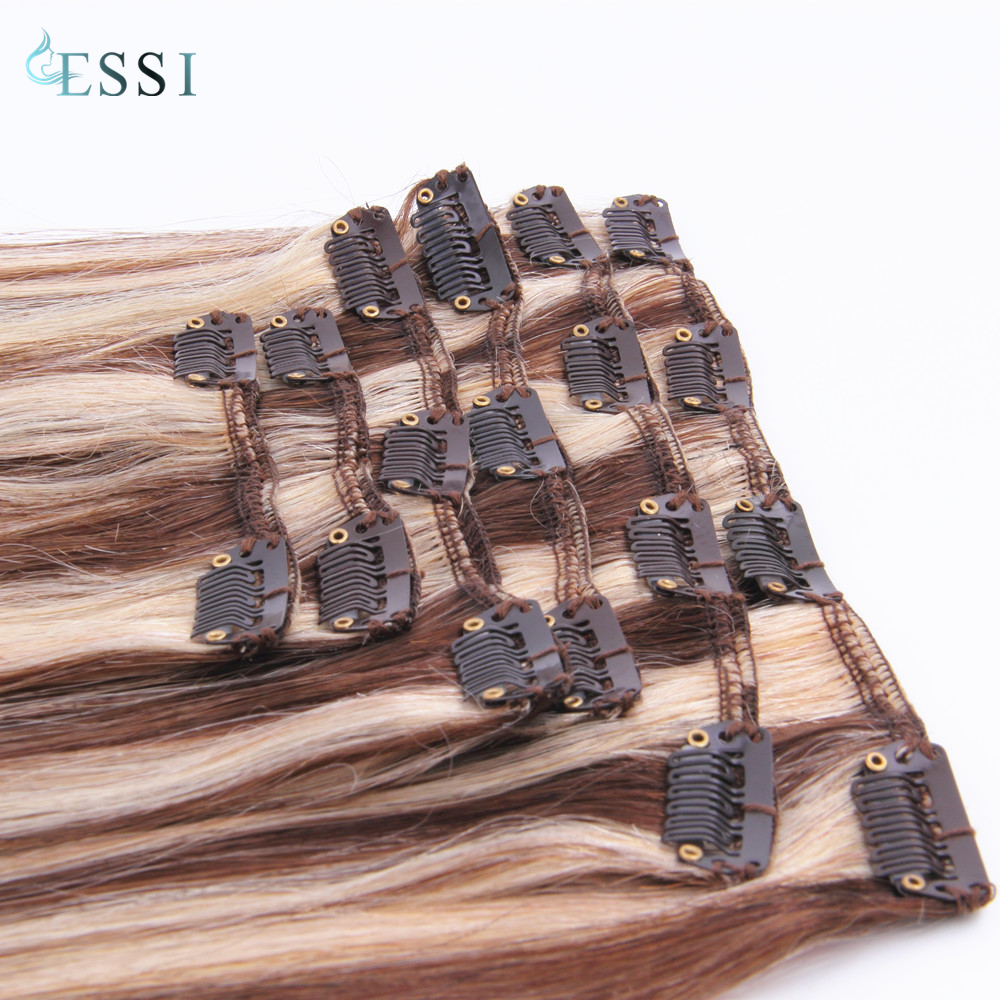 Amazing Beauty Real Human Hair Best Black Clip In Hair Extensions 2020