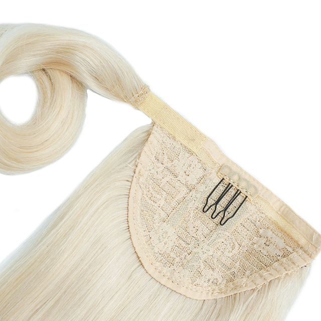 Qingdao Wave Essi Beauty 2020 Brazilian 100 Virgin Remy Ponytail Human Hair Extension Long Hair 