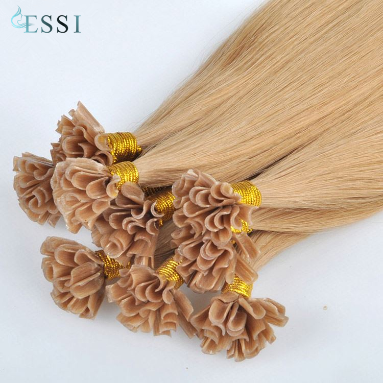 Least Damaging Nail U Tip Keratin Hair Extensions Fusion Extensions On Really Short Hair